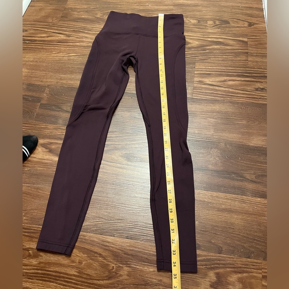 Lululemon Fast As Fleece Tight
Black Cherry Womens Size 4
Reflective Pocket - Picture 8 of 14